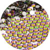 Picture of NCB Nancybeads 3000pcs Flatback Round Glass Nail Art Rhinestones Crystal for DIY Making Accessories Shoes, Clothes, Face Art, Bags, Manicure (Green Volcanic, SS3 3000pcs)