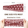 Picture of Huachi Boho Headbands - Wide Non-Slip Hair Accessories for Women's Yoga, Workout and Summer, 6 Pack
