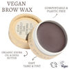 Picture of Zero Waste Eyebrow Wax | Dark Brown to Black Eyebrows
