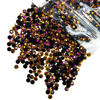 Picture of qiipii 1550PCS 5mm Golden Rose AB Resin Rhinestones for Crafting Gold Rose Flatback Jelly Resin Stones Bulk SS20 Non-Hotfix Golden AB Diamonds Gems for Nails Face Eyes Makeup Tumblers DIY Crafts Decor