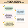 Picture of ECO ROOTS Natural Deodorant for Women & Men | Organic Deodorant Cream Non Aluminum | Baking Soda Free Healthy Deoderant for Body & Private Parts | All Vegan Pit Paste Zero Sweat |Lavender Scent