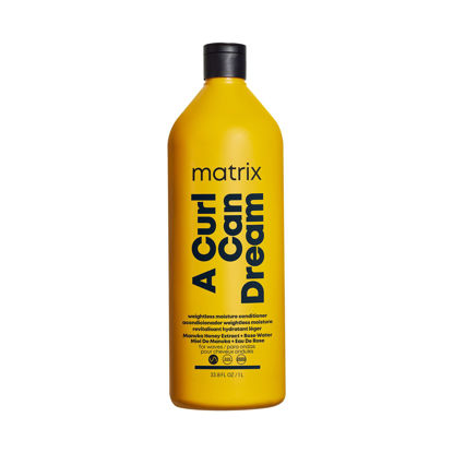 Picture of MATRIX A Curl Can Dream Weightless Moisture Conditioner| For Wavy Hair | All Day Frizz Control | With Manuka Honey Extract and Rose Water | Silicone Free | Luxury Salon Conditioner