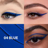 Picture of evpct 2Pcs Blue Dark Green Waterproof Colored Eyeliner Liquid Eye Liner Set Long Lasiting Fine Speed Dry Colorful Liquid Eyeliner lapiz delineador de ojos contra el agua blanco para ojos de colores