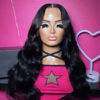 Picture of 2 By 6 Lace Closure Human Hair Closure HD Transparent Body Wave 2x6 Lace Closure Middle Part Human Hair Kim K Closure With Baby Hair (18 inch, 2x6 Closure)