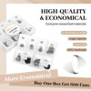 Picture of Premade Fans Eyelash Extensions 600 Fans 10D Premade Lash Fans Volume Lash Extensions 0.07 Thickness Eyelash Extension D Curl Mix 8-15mm Fluffy Soft Handmade Loose Fan(600Fans-10D-0.07-D,8-15mm)