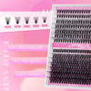 Picture of Lash Clusters Fluffy 40D+50D 10-18mm Mixed Tray 3D Effect Thick Eyelash Clusters D Curl Individual Lashes 280pcs Eyelash Extension Clusters Wispy Soft DIY Lash Extensions (40D+50D-0.07-D,10-18mm)