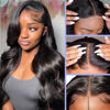 Picture of FASCARA 32Inch Body Wave Human Hair Wig 5x5 Wear and Go Glueless Wig 180% Density Closure Wigs Human Hair Glueless Wig Pre Plucked Pre Cut 5x5 HD Lace Closure Wigs Human Hair Glueless Wig
