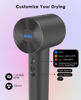 Picture of OSOU Hair Dryer, Negative Ionic Hair Dryer, High-Speed Blow Dryer with 110, 000 RPM Brushless Motor, Fast Drying Lightweight Travel Hairdryer, Low Noise Home Hair Dryer with Smooth Nozzle