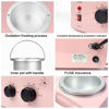 Picture of Portable Wax Warmer Machine for Painless Hair Removal, Women Men Professional Wax Heater with Adjustable Temperature Set, 40pcs Wax Sticks (Pink - Double Pots)
