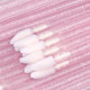Picture of G2PLUS 100PCS Glitter Crystal Lip Brush, Disposable Lip Brushes, Lip Gloss Applicators,Lip Gloss Wands Applicator Perfect Makeup Tool Kits (Pink)