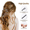Picture of MORGLES 120Pcs Bobby Pins Black, 2Inches Bobby Hair Pins Bulk with Box for Women Girls