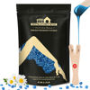 Picture of Lifestance 2.5lb Wax Beads Kit, Chamomile Hard Wax Beans For Hair Removal Brazilian Bikini Face with 30 Applicators Painless Waxing for Fine Coarse Hair Women Men Large Refill for Wax Warmers at Home