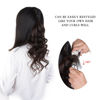 Picture of 16" Clip in Hair Extensions Remy Human Hair for Women - Silky Straight Real Human Hair hightlight Clip on 55grams 4pieces #6/613 Color