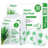 Picture of BeHoomi 30Packs Steam Eye Mask, Heated Eye Mask Warm Compress for Eyes, Self Heating Disposable Eye Masks for Home Sleep, Spa, Travel Essentials & Relaxation Gifts, Stocking Stuffers (Lemongrass)