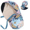 Picture of ABAMERICA Ponytail Scrub Caps for Women Surgical Caps Nurse Hat with Functional Ponytail Holder for Long Hair, Single or Satin-Lined