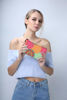 Picture of Deanfun Cosmetic Bag for Women, Mandala Flowers Waterproof Makeup Bags Roomy Toiletry Pouch Travel Accessories Gifts (51560)
