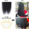 Picture of NAYOO Senegalese Twist Crochet Hair - 8 Packs 14 Inch Crochet Hair For Black Women, 30 Strands/Pack Small Twist Crochet Hair Hot Water Setting, Crochet Braids Hair with Natural Ends(14 Inch,1B/30)