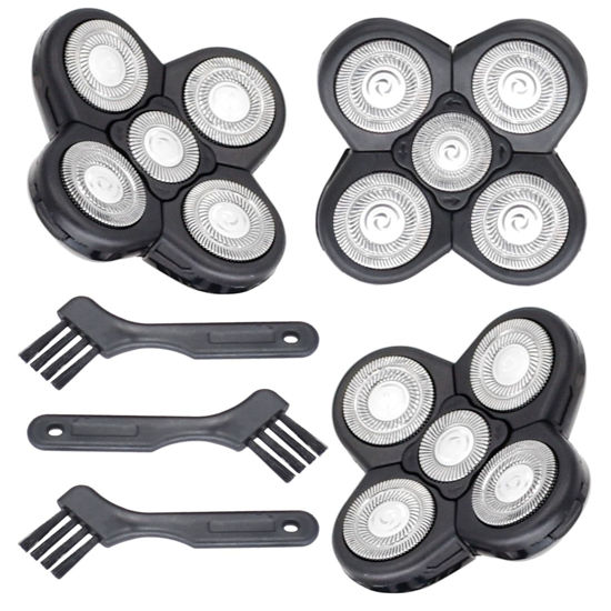 Picture of BOEEA 3 Pack Blades Refills Compatible with Freebird Shaver