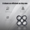 Picture of BOEEA 3 Pack Blades Refills Compatible with Freebird Shaver