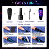 Picture of SUPWEE Cat Eye Gel Nail Polish Set - 12 Colors 9D Magnetic Nail Polish Gel Galaxy Cateye Nail Gel Polish with 1 Black Gel and Magnetic Lamp Cure Required Home Manicure DIY Nail Art