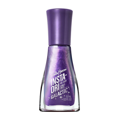 Picture of Sally Hansen Insta-Dri® Galactic, Planet Purple, Quick Dry, Long Lasting, Streak-Free Shine, Metallic Purple Nail Polish