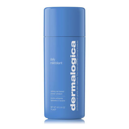 Picture of Dermalogica Daily Milkfoliant, Face Exfoliator, Powder Scrub Exfoliant with AHA and BHA - Calming, Polishing and Hydrating Skin, Oat-Based, Vegan Product, 2.6 fl oz