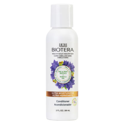 Picture of Biotera Ultra Moisturizing Conditioner | Travel Size | Hydrates Dry, Damaged, Coarse Hair | Microbiome Friendly | Vegan & Cruelty Free | Paraben & Sulfate Free | Color-Safe | 3 Fl Oz