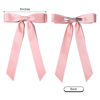 Picture of 10PCS Silky Satin Hair Bows Hair Clip Ribbon Accessories Ponytail Holder Slides Metal Clips French Barrette Hair Bow for Women Girls Toddlers Teens Kids