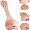 Picture of Dreamlover Wig Caps for Women, Hair Net for Wig, Mesh Wig Cap for Long Hair, Natural Nude, 2 Pieces