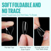 Picture of TOMICCA Almond Nail Tips, Medium Almond Acrylic Nail Tips, 216Pcs Full Cover Clear Nails, Nail Extension Tips for Nail Salon and DIY at Home