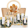 Picture of Spa Luxetique Spa Gift Baskets for Women - Vanilla Bath Set for Women with Bubble Bath, Body Lotion Gift Set, Vanilla Spa Gifts for Women, Birthday Woman Gifts, Mothers Day Gifts for Mom