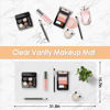 Picture of TOHONFOO Makeup Mat for Vanity to Protect Vanity Desk Top, PVC Vanity Mat, Easy to Clean Vanity Desk Mat - Vanity Makeup Pads Waterproof and Oilproof, 31.5 x 15.7 in - Clear