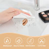 Picture of TOHONFOO Makeup Mat for Vanity to Protect Vanity Desk Top, PVC Vanity Mat, Easy to Clean Vanity Desk Mat - Vanity Makeup Pads Waterproof and Oilproof, 31.5 x 15.7 in - Clear