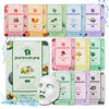 Picture of PB&Jay Purenature Hydrate and Calm Facial Mask - 12 Pack Acai Berry,Vita c,retinol and more, Made in Korea, Face Mask Skincare for Hydration, Skincare Face Mask, Moisturizing Mask for Sensitive Skin