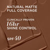 Picture of IT Cosmetics CC+ Cream Natural Matte Foundation with SPF 40 - Shine-Reducing & Long-Wear Full Coverage Foundation For Oily Skin - With Hyaluronic Acid - Non-Comedogenic, Deep Bronze - 1.08 fl oz