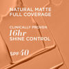 Picture of IT Cosmetics CC+ Cream Natural Matte Foundation with SPF 40 - Shine-Reducing & Long-Wear Full Coverage Foundation For Oily Skin - With Hyaluronic Acid - Non-Comedogenic, Tan Cool - 1.08 fl oz
