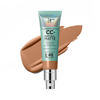 Picture of IT Cosmetics CC+ Cream Natural Matte Foundation with SPF 40 - Shine-Reducing & Long-Wear Full Coverage Foundation For Oily Skin - With Hyaluronic Acid - Non-Comedogenic, Tan Rich - 1.08 fl oz