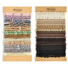 Picture of Bouiexye Hair Tie Bracelets, 48PCS Boho Hair Accessories Hair Ties for Women - Not Damage for Thick Thin Hair Medium Long Hair Pony Tails (Retro C)