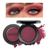 Picture of HOOMUSS Single Berry Eyeshadow Shimmer, Handmade Pressed Eyeshadow Palette Long Lasting With No Creasing, Intense Color Pigmented Dark Red Eye Shadow (Cranberry)