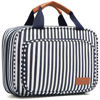 Picture of Toiletry Bag for Women Large Capacity Hanging Travel Toiletry Organizer for Traveling Women with 4 Compartments & 1 Hanging Hook Travel Comestic Makeup Bag for Full Size Toiletries