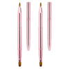 Picture of Unaone [2 Pack] Lip Brush for Lipstick, Retractable Lip Brushes, Dual-ended Makeup Brush for Lipstick Lip Gloss, Include Lid