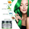 Picture of Green Hair Wax Color, SOVONCARE Temporary Hair Dye Wax Natural Instant Hairstyle Cream for Women & Men Party, Cosplay, Halloween 4.23 oz (Green)