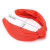 Picture of Etercycle Headband for Women, Knotted Wide Headband, Yoga Hair Band Fashion Elastic Hair Accessories for Women (Red)