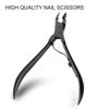 Picture of ZIZZON Manicure Set 18 in 1 Professional Pedicure Set Nail scissors Grooming Kit with Leather Travel Case (Black/Yellow)