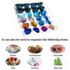 Picture of MineSign Sunglasses Organizer Clear Eyeglasses Display Case Sticker Display Tray Box For Glasses Tabletop Holder Stand (5 layer)
