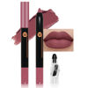 Picture of JUAAZIN Rust Red Crayon Matte Lipstick Lip Liner Pencil, Moisture Smooth Lipstick Pencil, With pencil sharpener Sharpenable Lip Pencil, Ultimate Lip Crayon for Women Smudgeproof Waterproof 02#