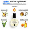 Picture of Ellie Chase Moisturizing Cuticle & Nail Care Oil 2.3 Fl Oz - Vanilla Scented - Infused with Jojoba Oil, Aloe, Vitamin E - Nail & Cuticle Hydration, Repair, Moisturizer, Strengthener, Growth