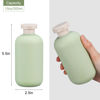Picture of UMETASS Travel Shampoo Bottle, Empty Plastic Squeeze Bottles 10oz with Flip Cap, Lotion Container for Tavel Size Shampoo and Conditioner