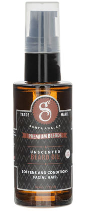 Picture of Suavecito Premium Blends Beard Oil - Leave-In Beard Conditioner For Softening Hair, Hydrating Skin, Eliminating Beard Dandruff, Healthy Beard Growth - Unscented - 1 oz