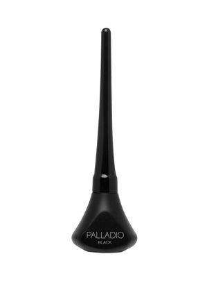 Picture of Palladio Liquid Eyeliner, Highly Pigmented and Waterproof Eyeliner, For Intense Eye Definition, Smear-proof Eyeliner Liquid, Includes Easy Grip Wand and Felt Tip Eyeliner Applicator, Black